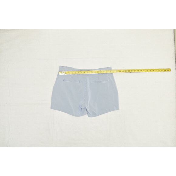 Banana Republic Shorts Womens 10 Pinstripe Nautical Sailor Button Summer Casual - Picture 4 of 8